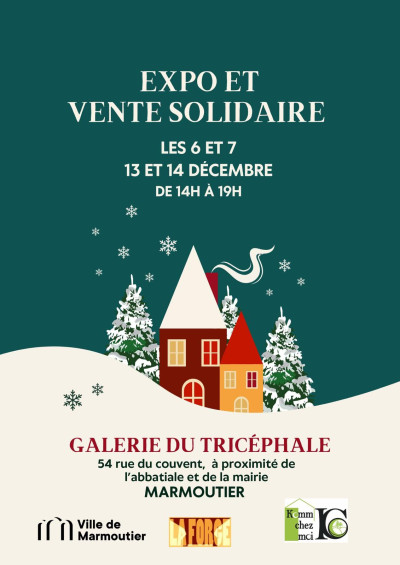 Samedi 06 décembre 2025 Expo et vente solidaire à Marmoutier