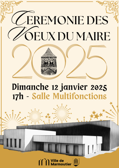 Dimanche 12 janvier 2025 Cérémonie des voeux du maire 2025 à Marmoutier