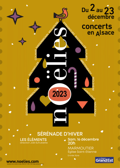 Samedi 16 décembre 2023 Noëlies 2023 à Marmoutier