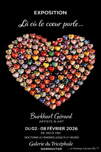 Lundi 02 février 2026 Exposition  “Là où le cœur parle…” à Marmoutier