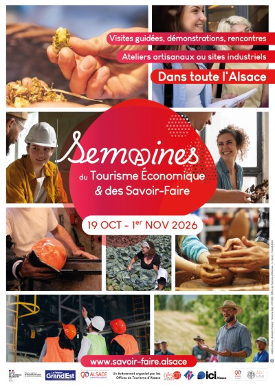 Lundi 19 octobre 2026 Semaines du Tourisme Économique et des Savoir-Faire à Marmoutier