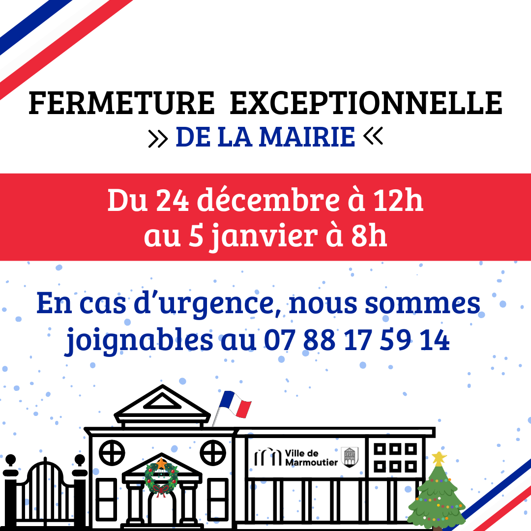 Fermeture noel 25 FB